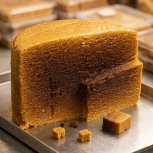 dark brown milk cake
